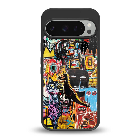 Sketch Book back phone cover | glass case for google pixel 9 pro