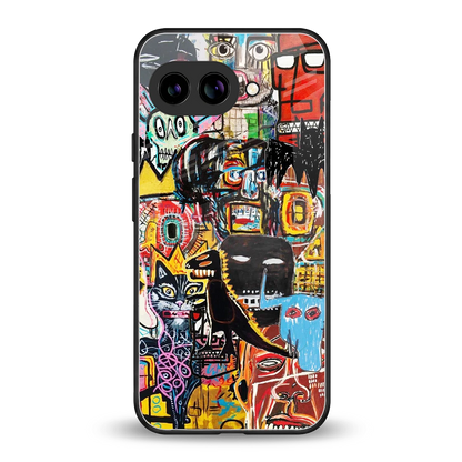 Sketch Book back phone cover | glass case for google pixel 10a