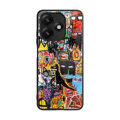 Sketch Book back phone cover | glass case for redmi 12 5g