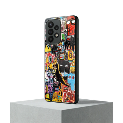 Sketch Book samsung galaxy a23 mobile cover | shockproof glass phone case