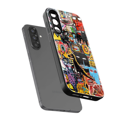 Sketch Book sleek samsung galaxy a37 5g cover with tempered glass back and TPU edges