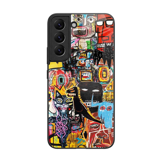 Sketch Book back phone cover | glass case for samsung galaxy s22