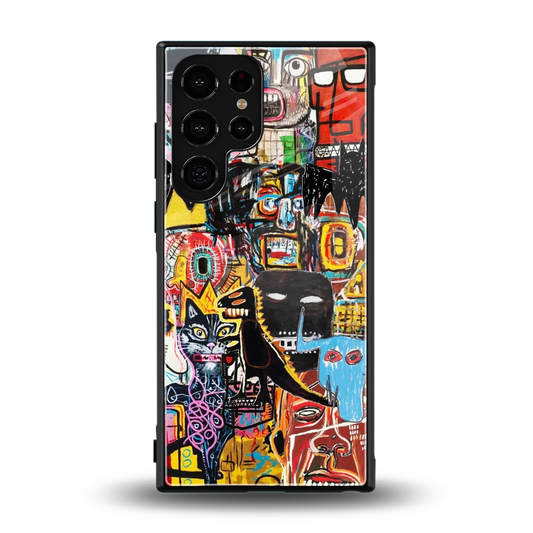Sketch Book back phone cover | glass case for samsung galaxy s24 ultra