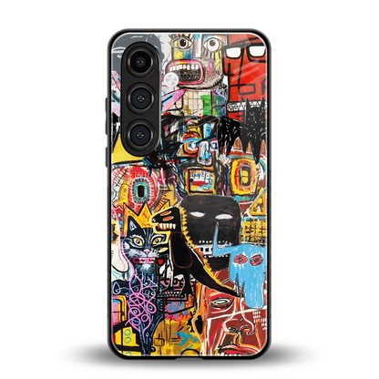 Sketch Book back phone cover | glass case for samsung galaxy s25