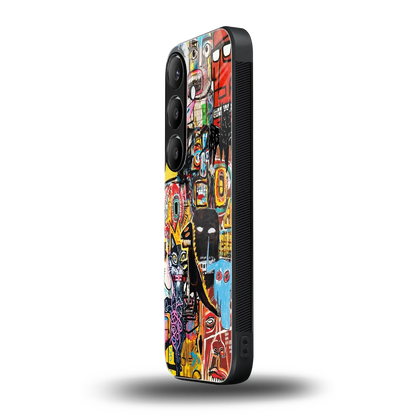 Sketch Book samsung galaxy s24 mobile cover | shockproof glass phone case