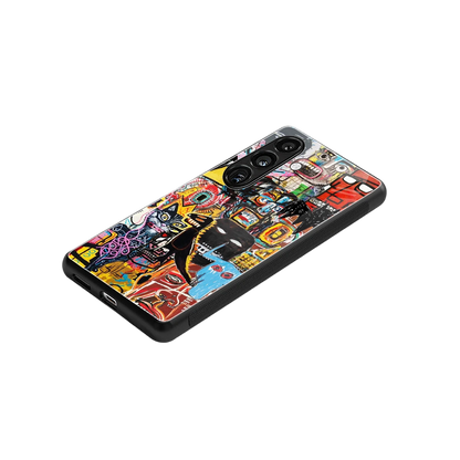 Sketch Book stylish phone case for samsung galaxy s24 | glossy glass and slim fit
