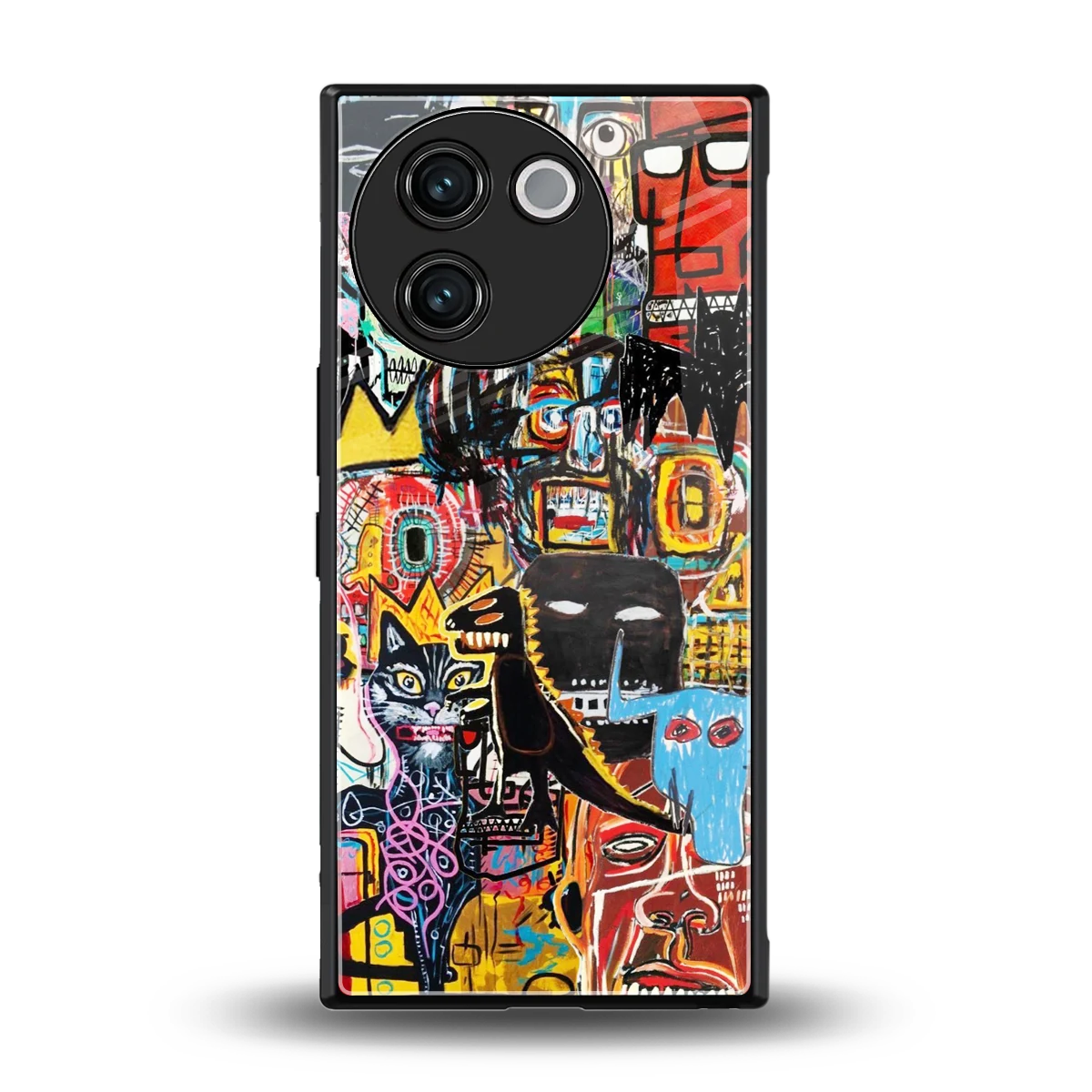 Sketch Book back phone cover | glass case for vivo v30e