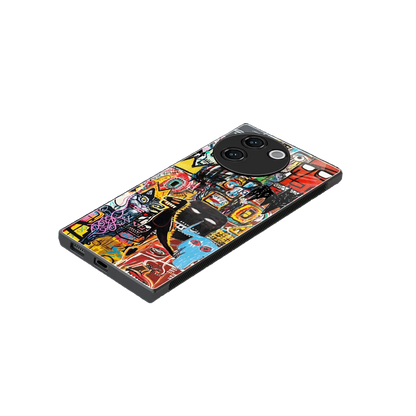 Sketch Book stylish phone case for vivo v30e | glossy glass and slim fit