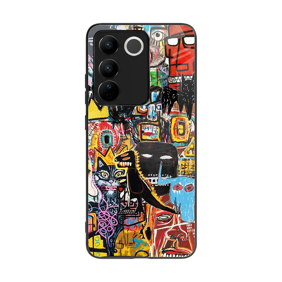 Sketch Book back phone cover | glass case for vivo v27 5g