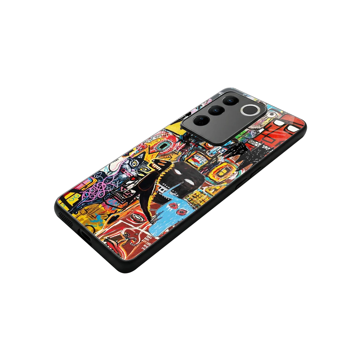 Sketch Book stylish phone case for vivo v27 5g | glossy glass and slim fit