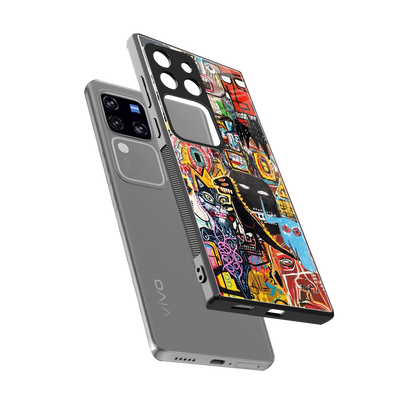 Sketch Book sleekvivo v30 pro cover with tempered glass back and TPU edges