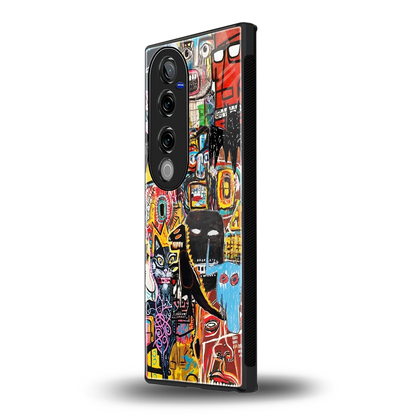 Sketch Book vivo v40 pro mobile cover | shockproof glass phone case