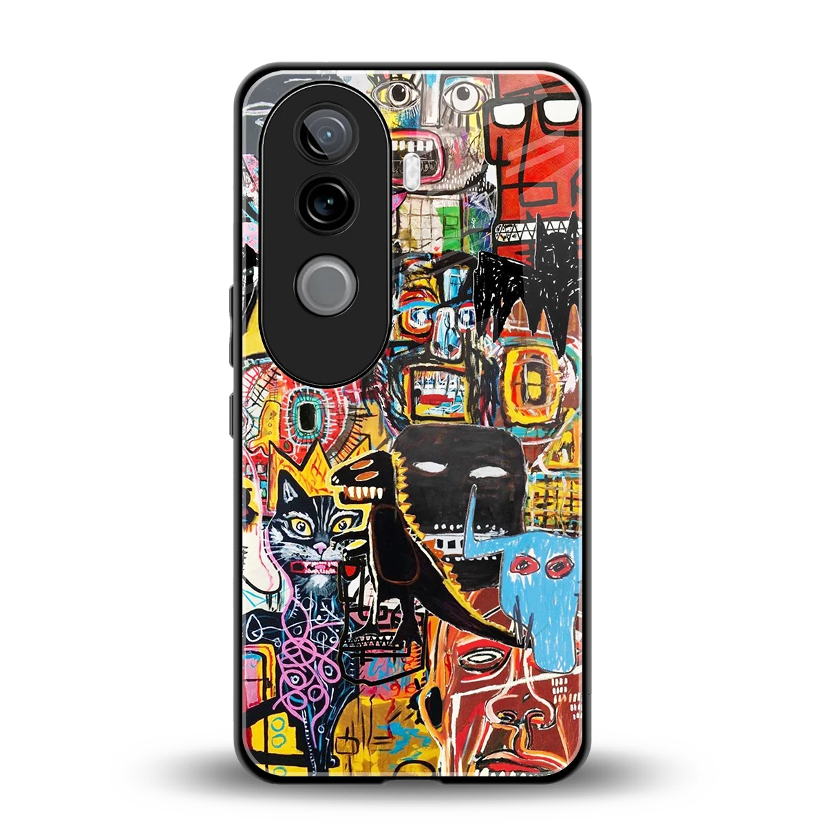 Sketch Book back phone cover | glass case for vivo v40e