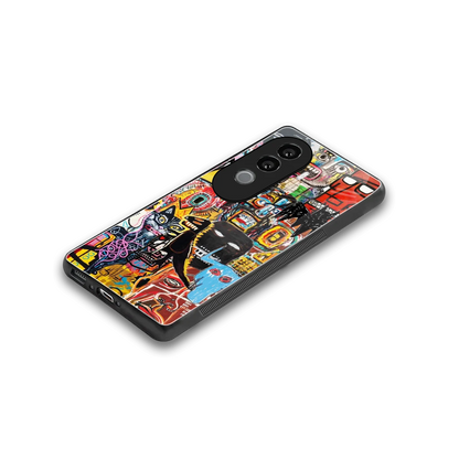 Sketch Book stylish phone case for vivo v40e | glossy glass and slim fit