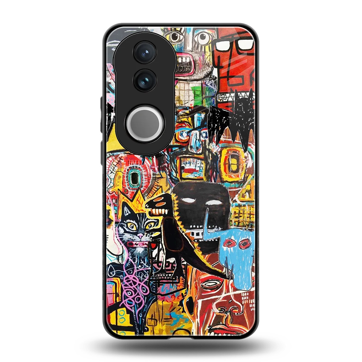 Sketch Book back phone cover | glass case for vivo v50