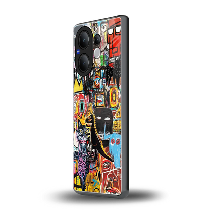 Sketch Book vivo v60 mobile cover | shockproof glass phone case