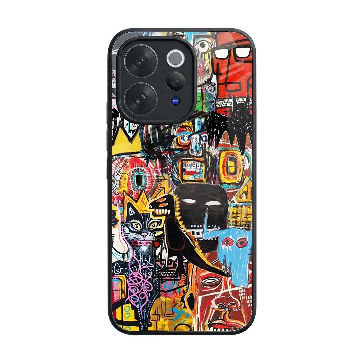 Sketch Book back phone cover | glass case for vivo v70