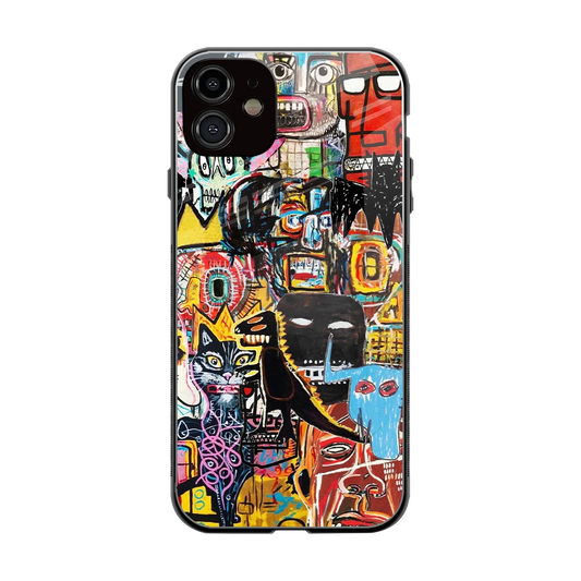 Sketch Book back phone cover | glass case for iphone 12
