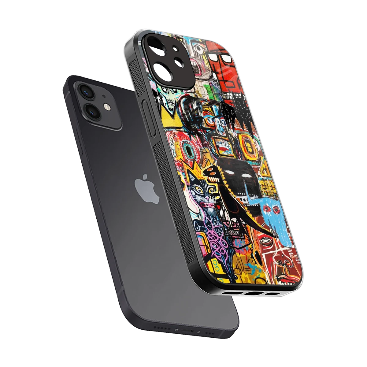 Sketch Book sleek iphone 11 cover with tempered glass back and TPU edges