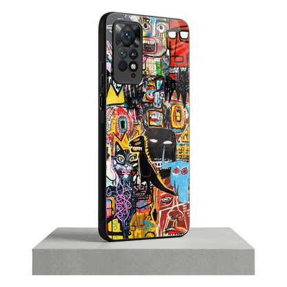 Sketch Book redmi note 11 pro mobile cover | shockproof glass phone case
