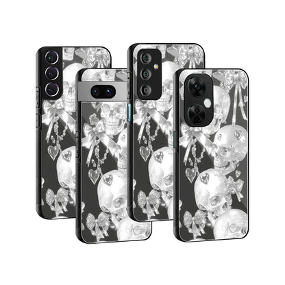 Stylish Glass Back Case for All Smartphones iPhone, Samsung, OnePlus, Pixel, Redmi, Oppo, Vivo, Motorola