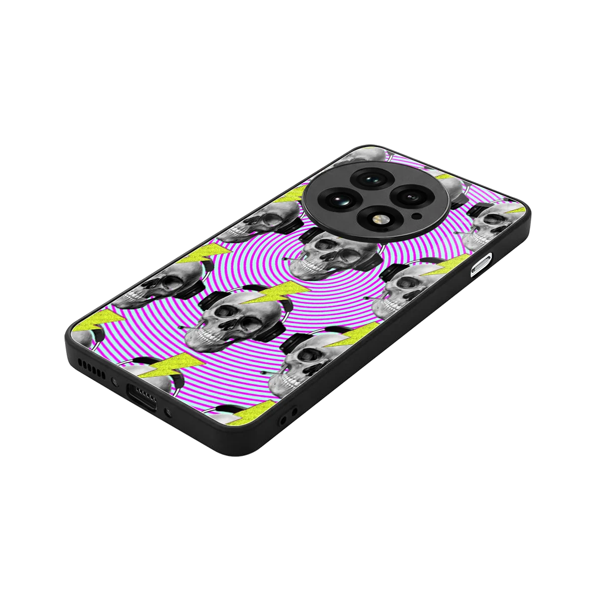 Skull Trip stylish phone case for oneplus 13 | glossy glass and slim fit
