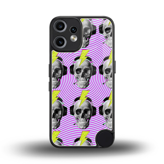 Skull Trip back phone cover | glass case for cmf nothing phone 2 pro