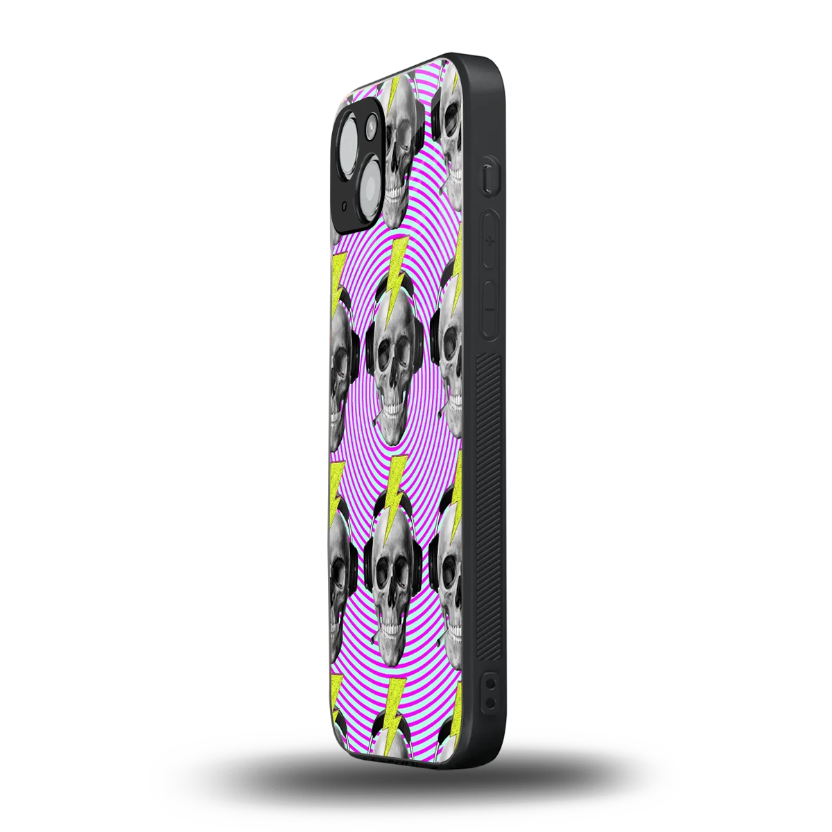 Skull Trip iphone 14 plus mobile cover | shockproof glass phone case