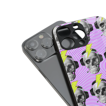 Skull Trip stylish phone case for iPhone 16 | glossy glass and slim fit