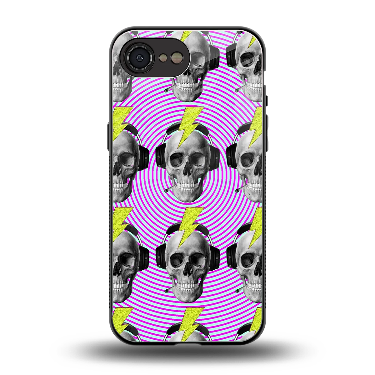 Skull Trip back phone cover | glass case for iphone 17e