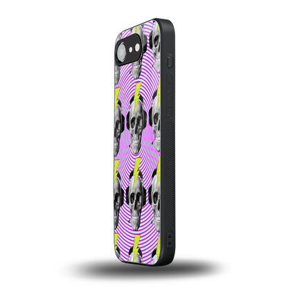Skull Trip iphone 17e mobile cover | shockproof glass phone case