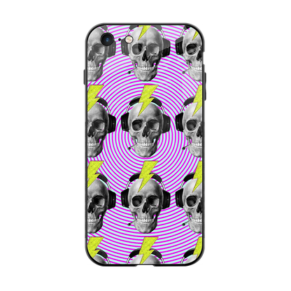 Skull Trip back phone cover | glass case for iphone 6s plus