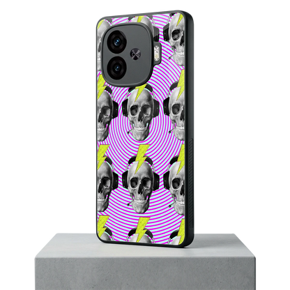 Skull Trip iqoo neo 10r 5g mobile cover | shockproof glass phone case