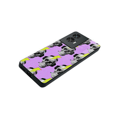Skull Trip stylish phone case for motorola edge 50 fusion | glossy glass and slim fit
