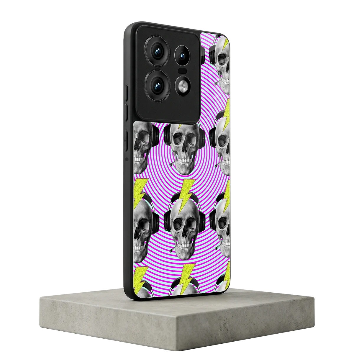 Skull Trip motorola edge 50 pro mobile cover | shockproof glass phone case