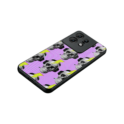 Skull Trip stylish phone case for motorola edge 50 pro | glossy glass and slim fit