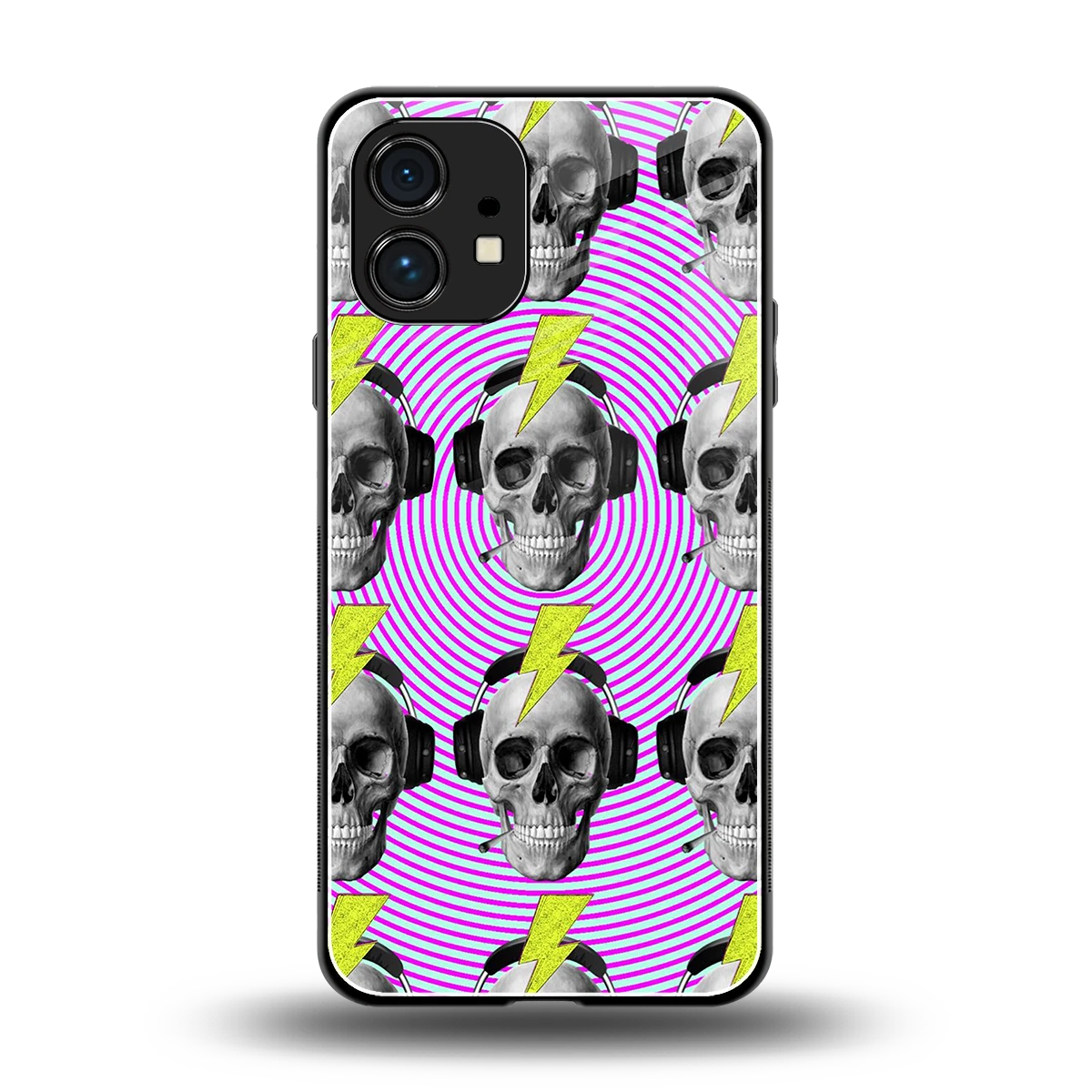 Skull Trip back phone cover | glass case for nothing phone 1