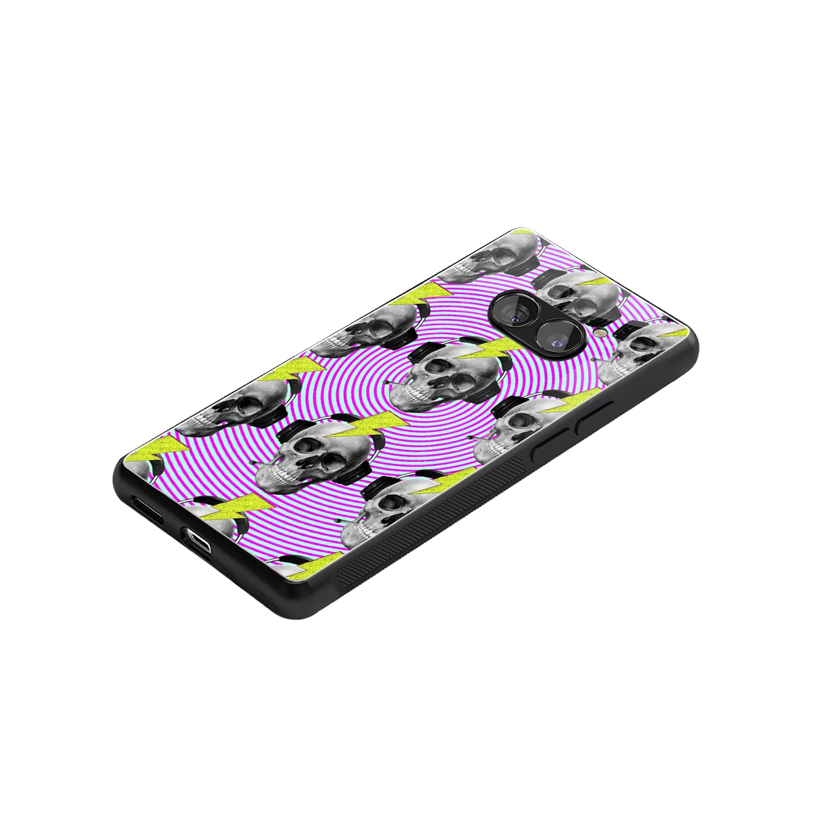 Skull Trip stylish phone case for nothing phone 2a | glossy glass and slim fit