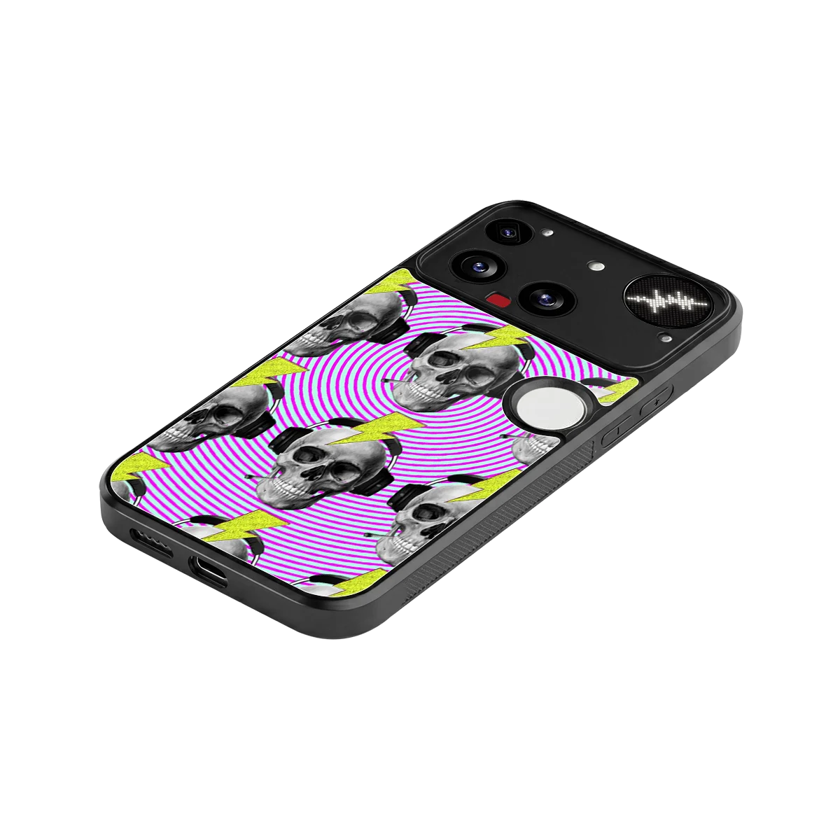 Skull Trip stylish phone case for nothing phone 3 | glossy glass and slim fit