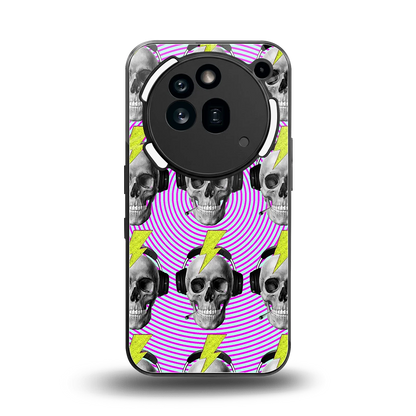 Skull Trip back phone cover | glass case for nothing phone 3a pro