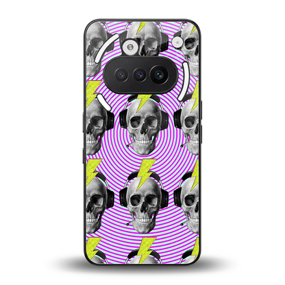 Skull Trip back phone cover | glass case for nothing phone 3a