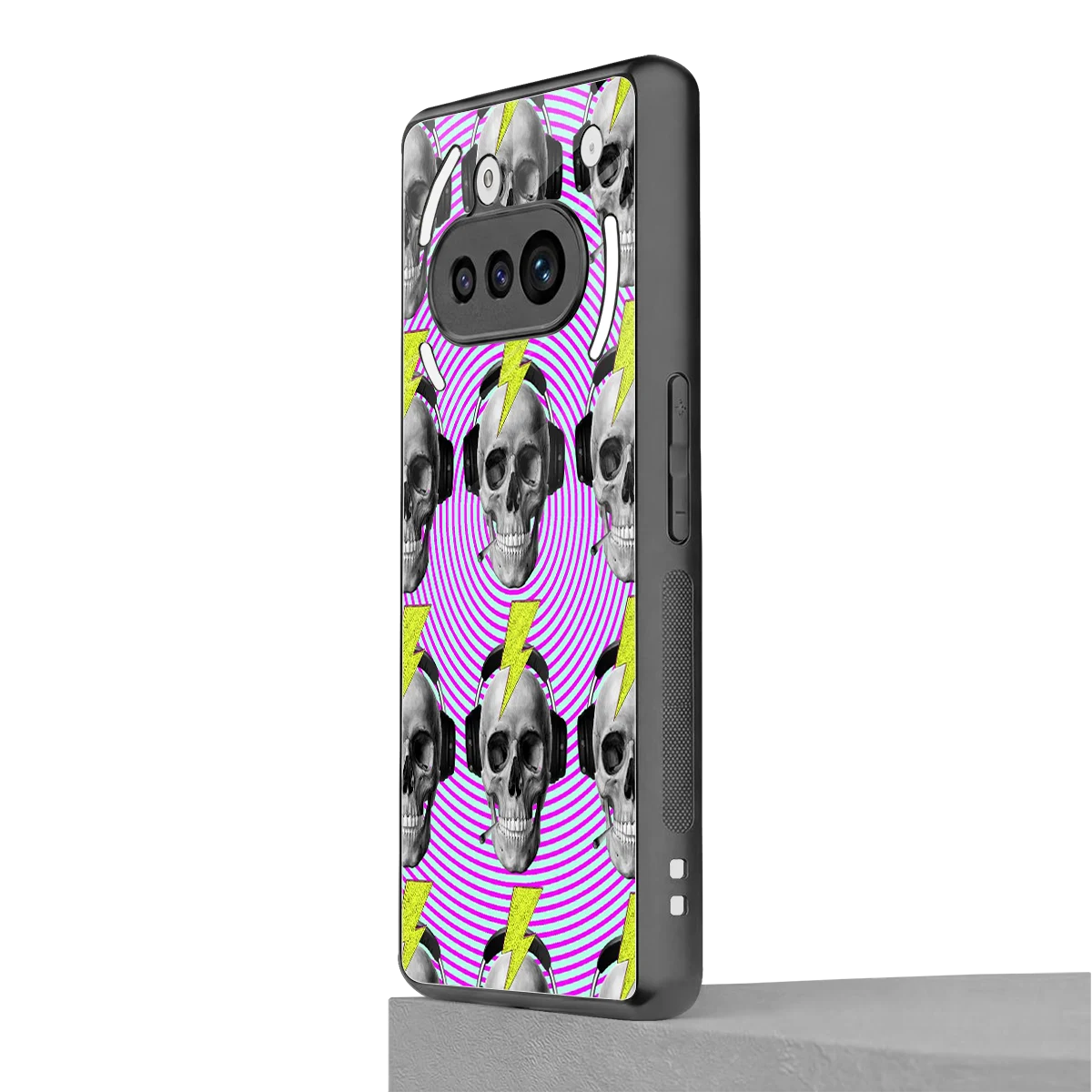 Skull Trip nothing phone 3a mobile cover | shockproof glass phone case