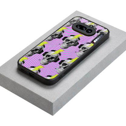Skull Trip stylish phone case for nothing phone 4a | glossy glass and slim fit