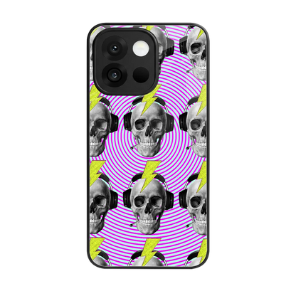 Skull Trip back phone cover | glass case for oneplus 13s