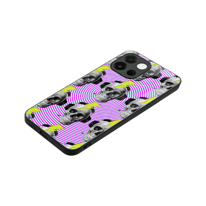 Skull Trip stylish phone case for oneplus 13s | glossy glass and slim fit