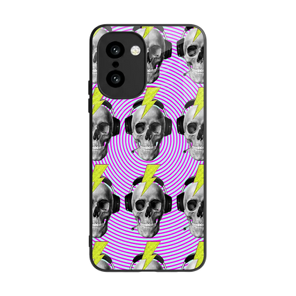 Skull Trip back phone cover | glass case for oneplus 15r