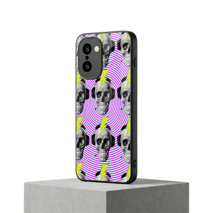 Skull Trip oneplus 15r mobile cover | shockproof glass phone case