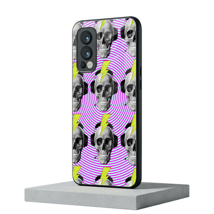 Skull Trip oneplus nord 2 mobile cover | shockproof glass phone case