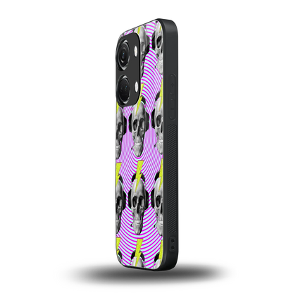 Skull Trip oneplus nord 3 mobile cover | shockproof glass phone case