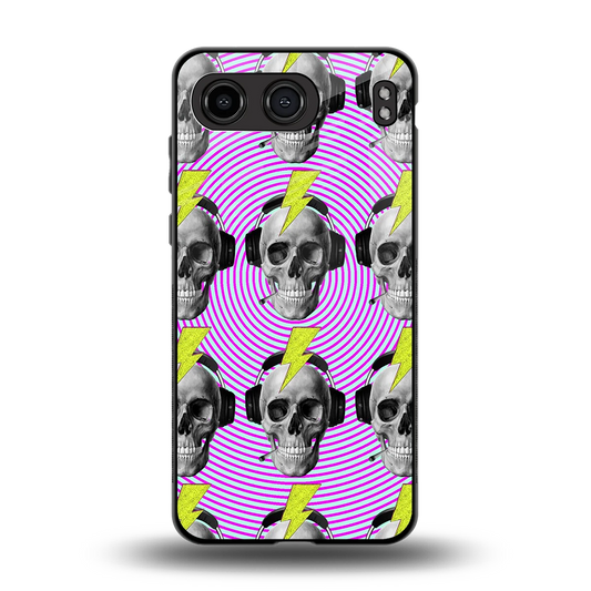 Skull Trip back phone cover | glass case for oneplus nord 4